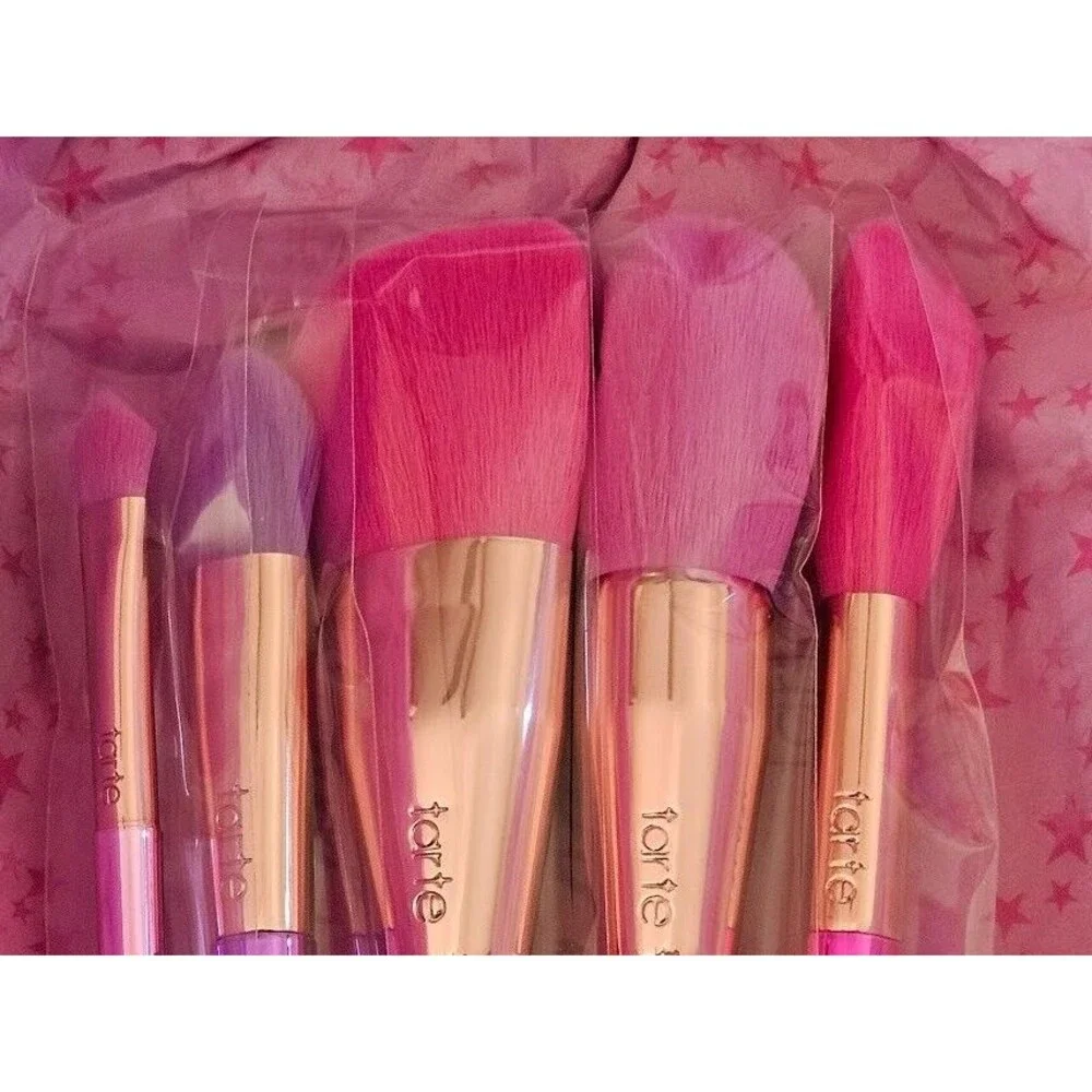 Tarte Pretty Things & Fairy Wings Makeup Brush Box Set 5 Brushes Limited Edition